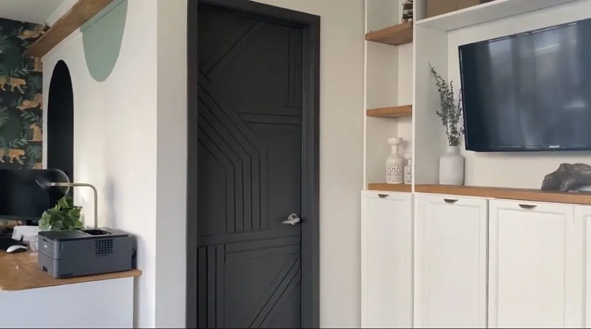 Why I love painting interior doors black