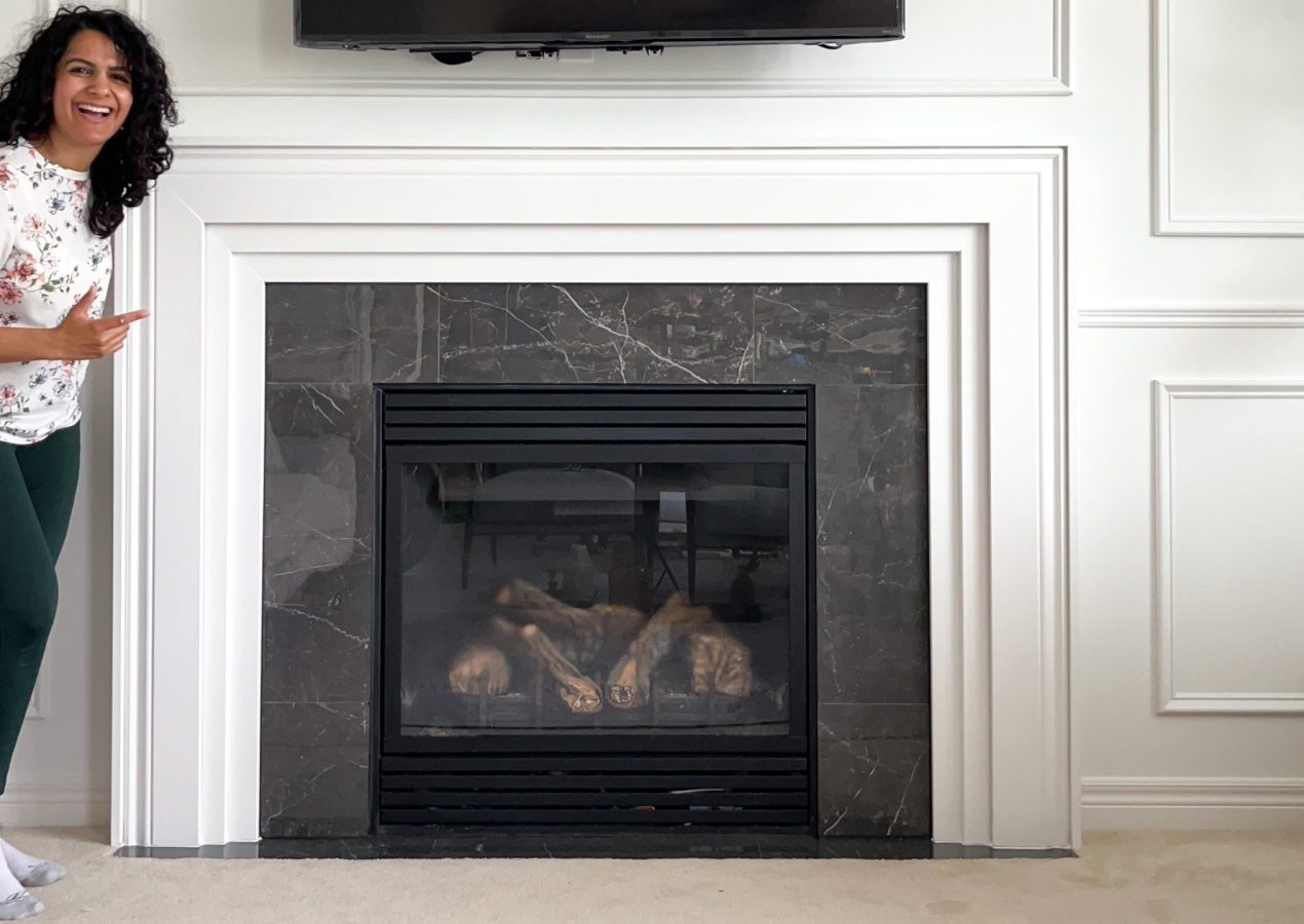 How to Build a Modern Fireplace Surround