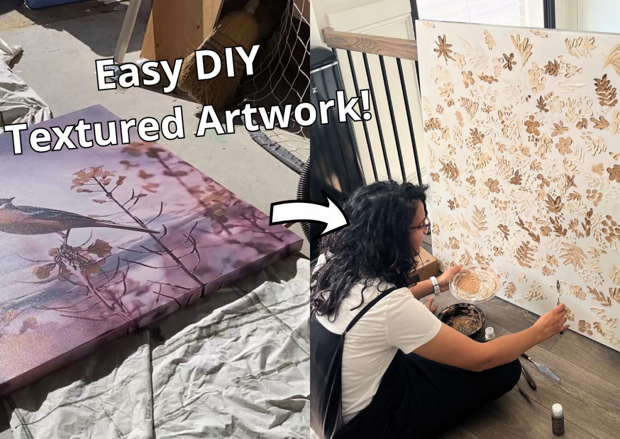 Easy DIY Textured Artwork
