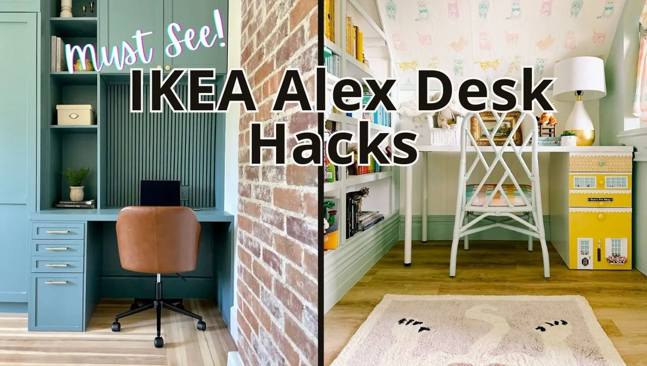 My Favorite IKEA Alex Desk Hacks