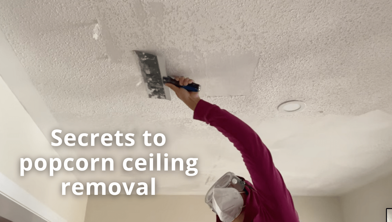 Tips and Tricks for DIY Popcorn Ceiling Removal