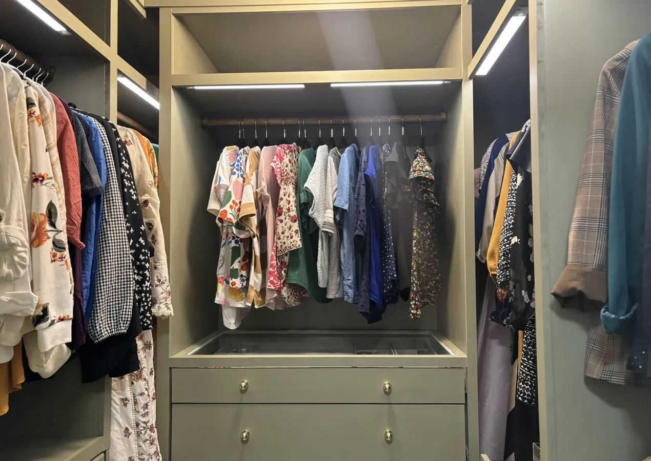 IKEA PAX Hack: Transforming my small walk-in closet!