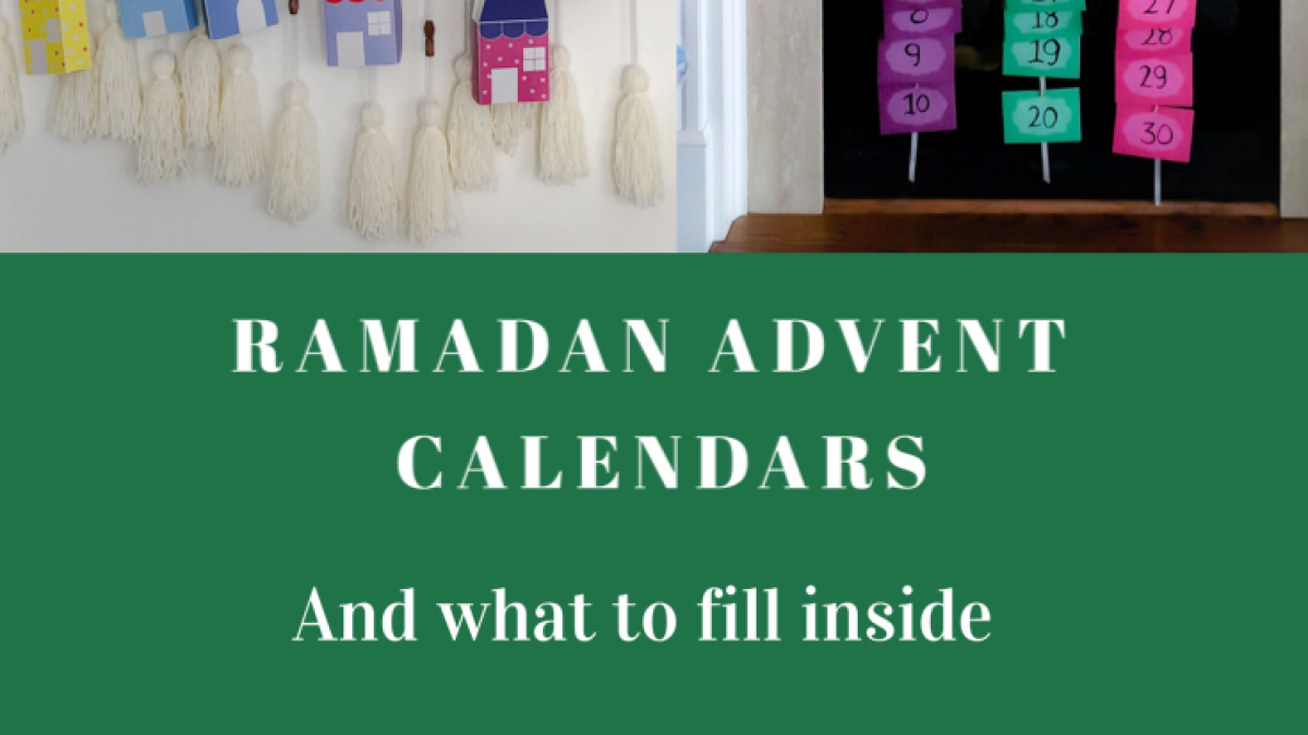 DIY Ramadan Advent Calendar - Under $20!! 