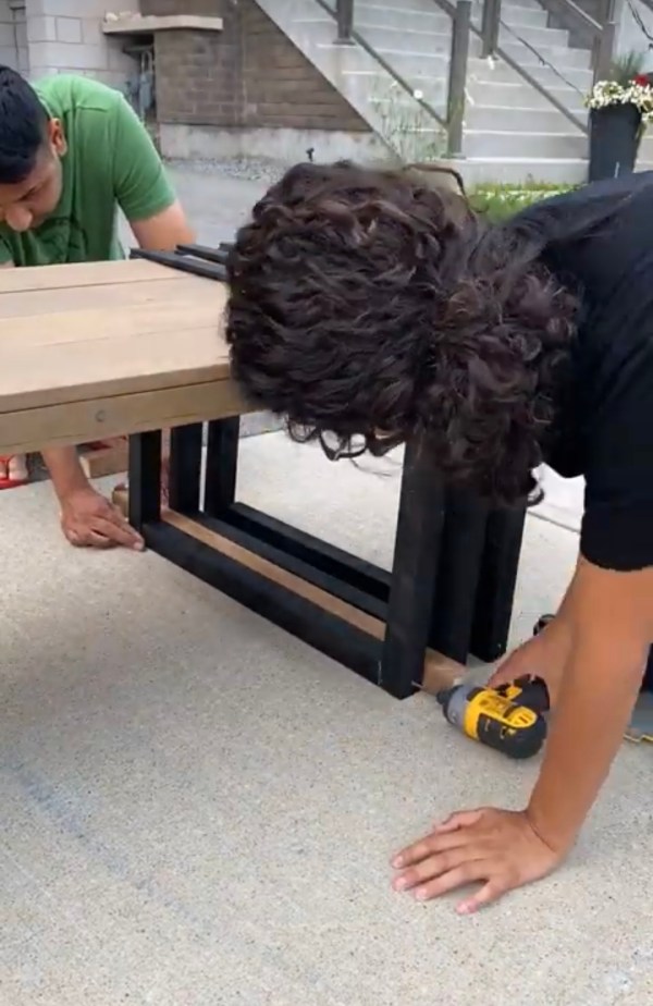 DIY Modern Coffee Table - Hana's Happy Home