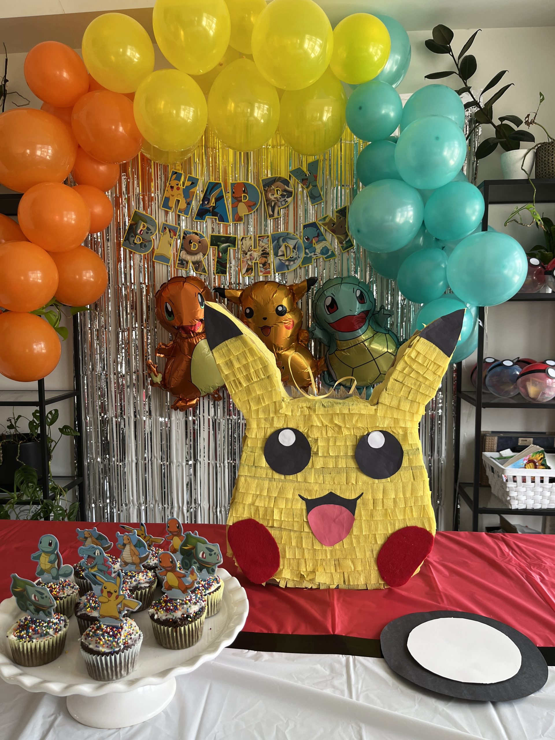 DIY Pokemon Banner (Birthday Decoration) 