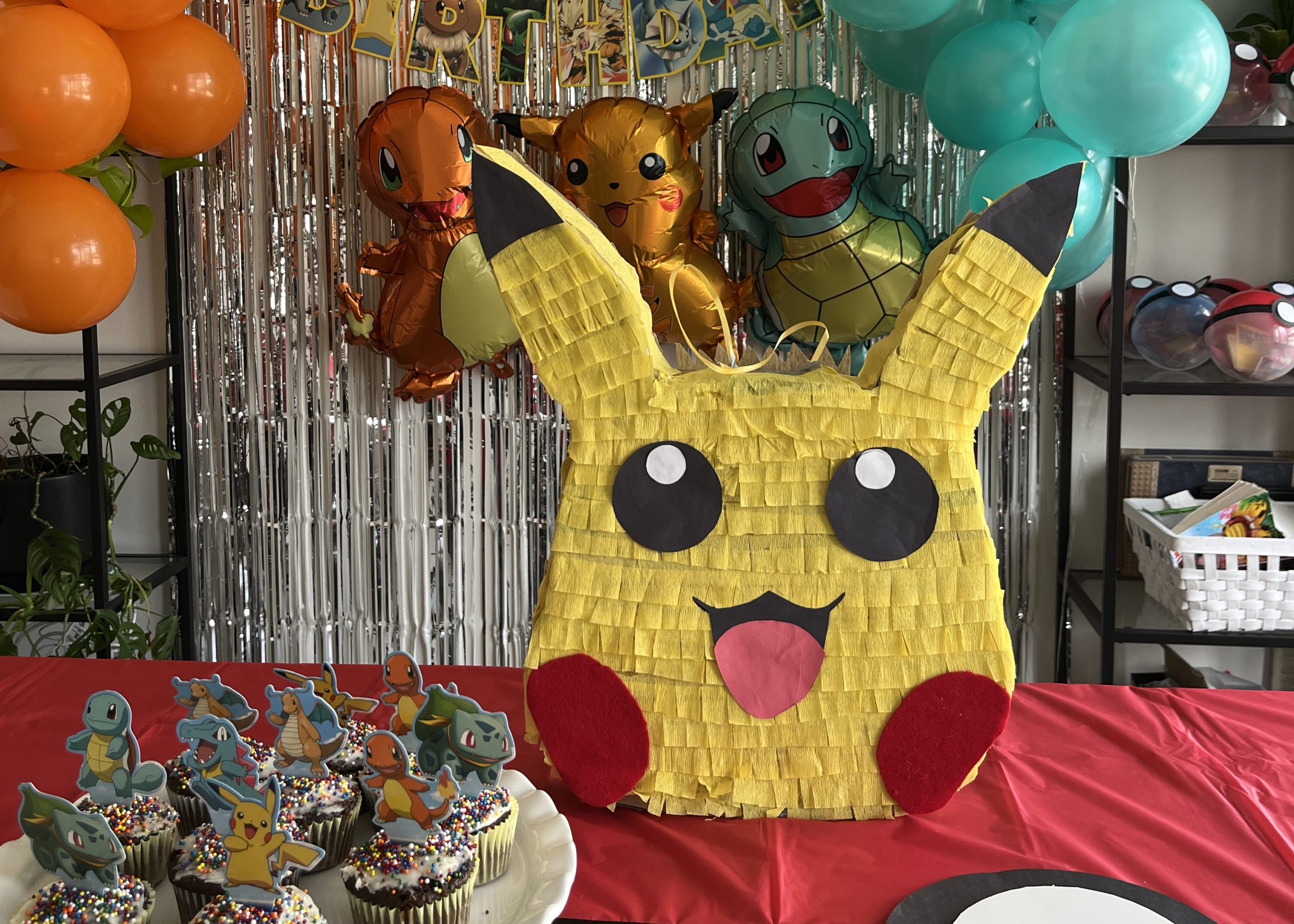 Pokemon Snorlax | Hand Made Medium Size Piñata 17 | Birthday Party Pinata