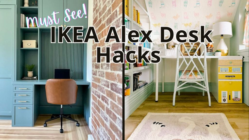 My Favorite IKEA Alex Desk Hacks - Hana's Happy Home