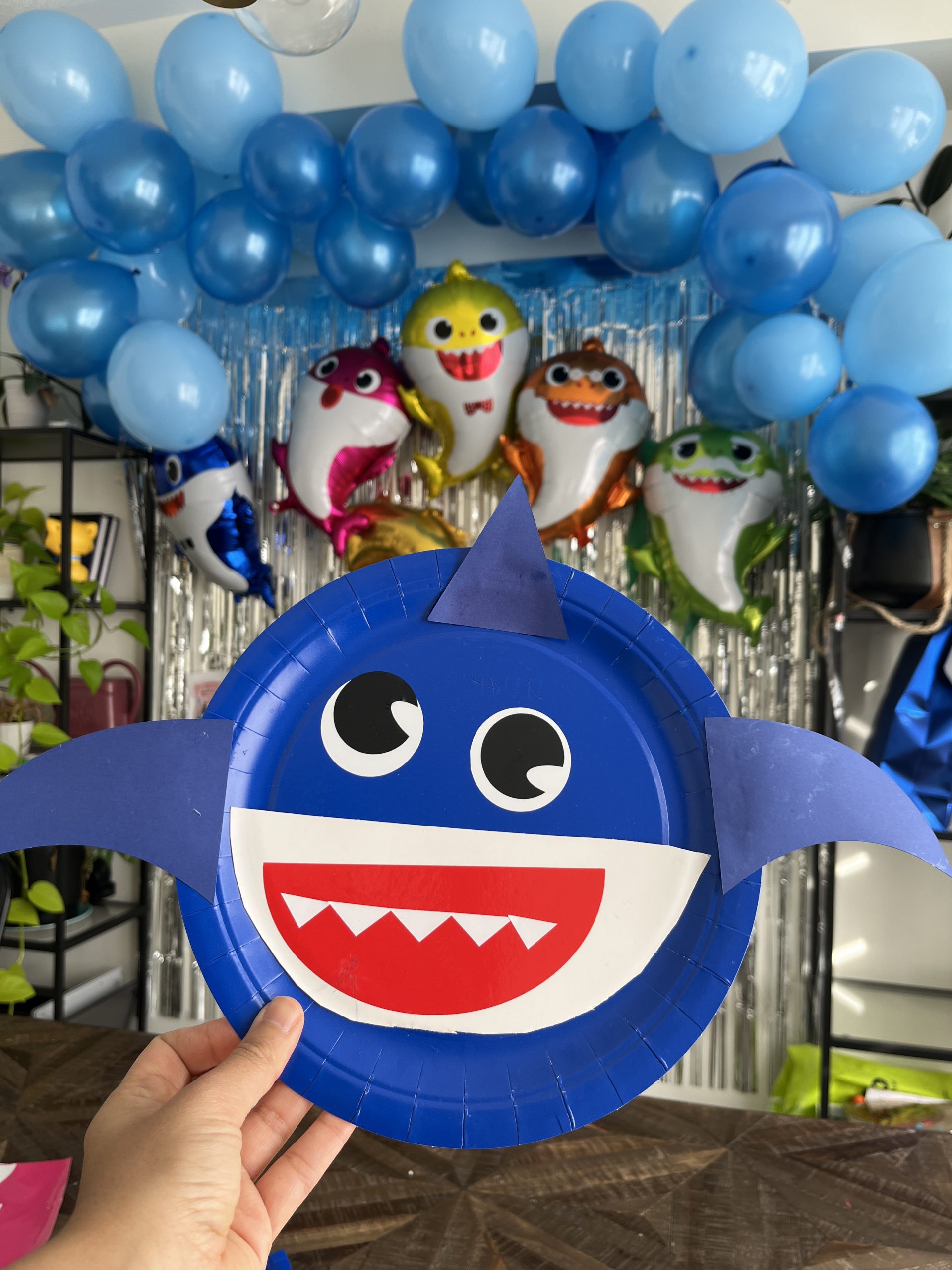 Baby Shark birthday party ideas - Hana's Happy Home